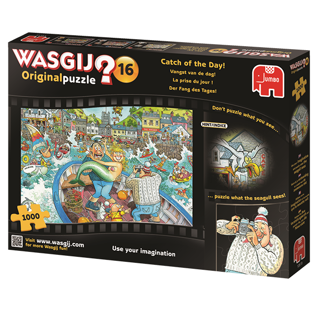 Wasgij Original 16 - Vangst van de dag! (1000 stukjes)