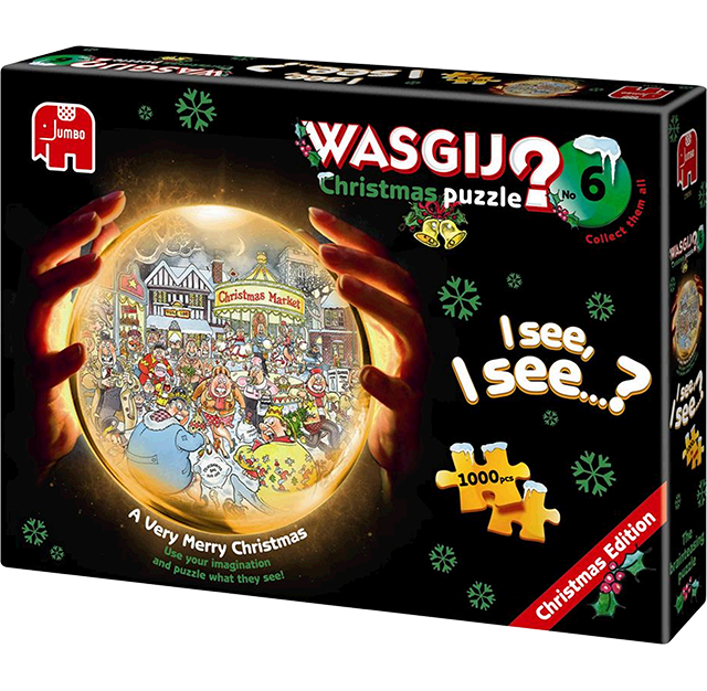 Wasgij Christmas 6 - Een heel gelukkige kerst (1000 stukjes)