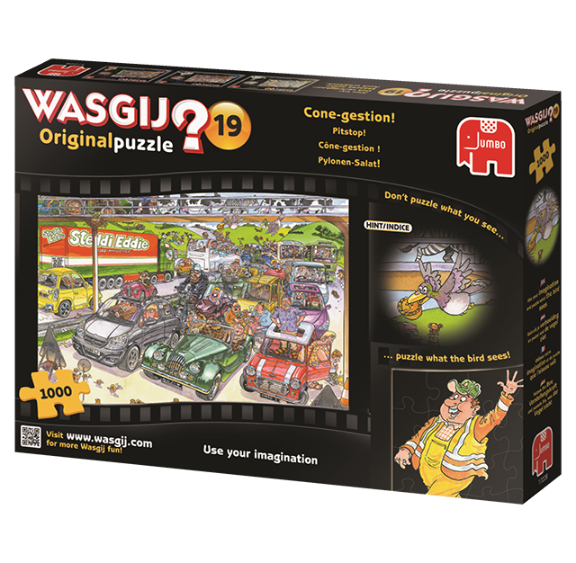 Wasgij Original 19 - Pitstop! (1000 stukjes)