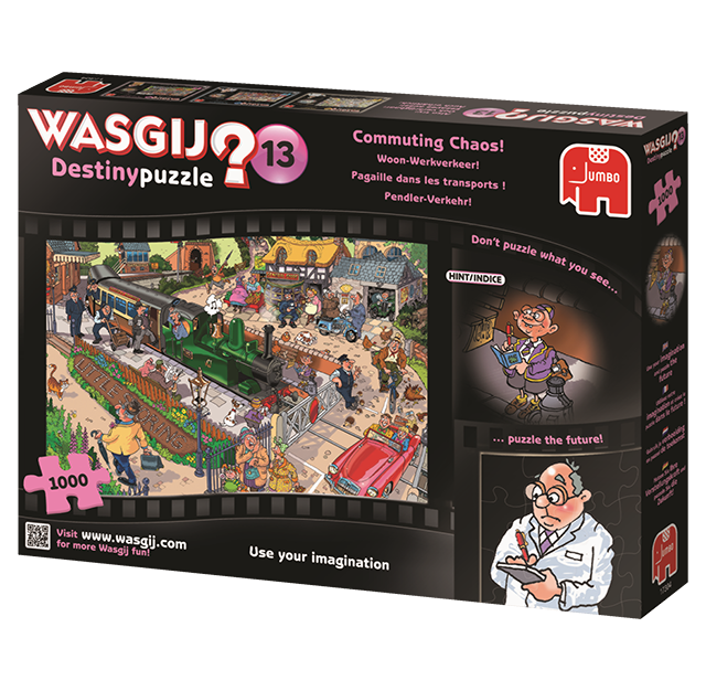 Wasgij Destiny 13 - Commuting Chaos! (1000 pieces)