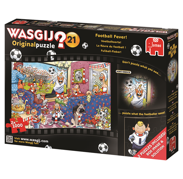 Wasgij Original 21 - Football Fever! (2x1000 pieces)