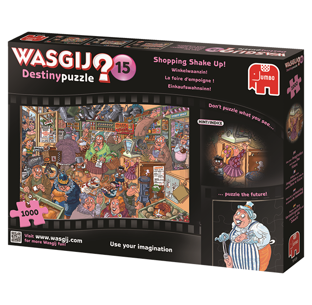 Wasgij Destiny 15 - Shopping Shake Up! (1000 pieces)