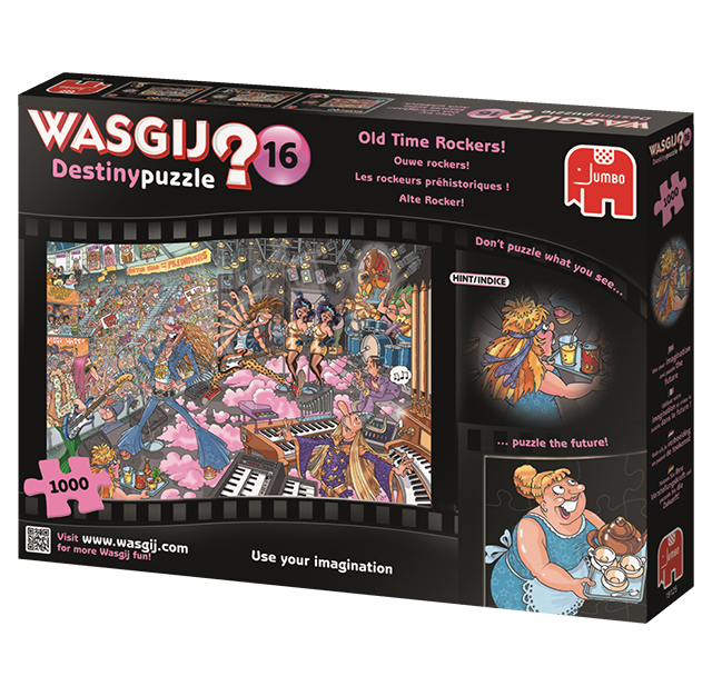 Wasgij Destiny 16 - Old Time Rockers! (1000 pieces)