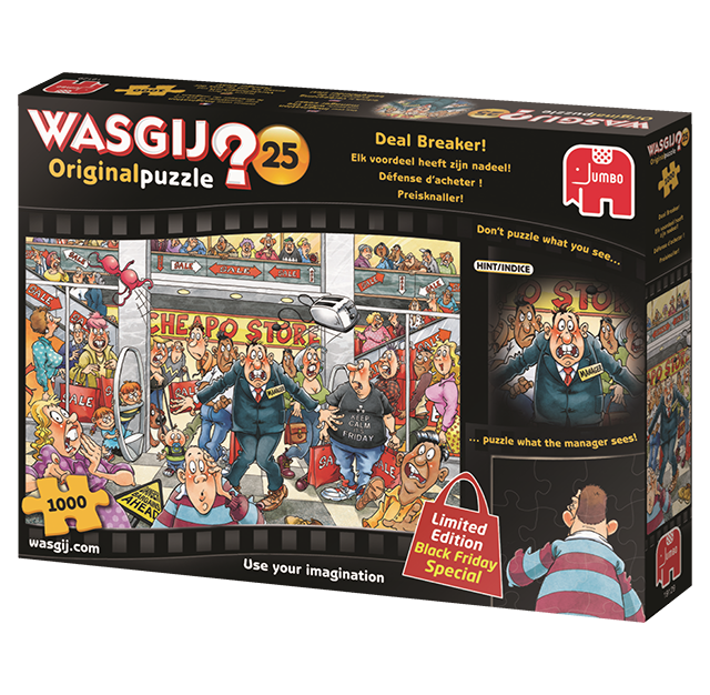 Wasgij Original 25 - Défense d'acheter ! (1000 pièces)