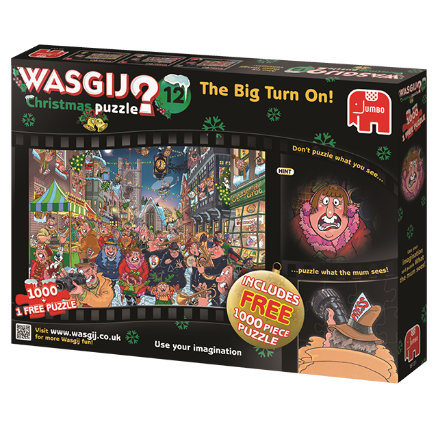 Wasgij Christmas 12 - Frissons de Noël ! (2x1000 pièces)