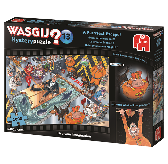 Wasgij Mystery 13 - A Purrrfect Escape! (1000 pieces)