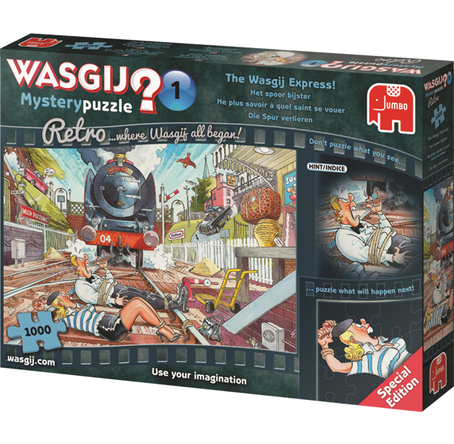 Wasgij Retro Mystery 1 - Ne plus savoir à quel saint se vouer  (1000 pièces)