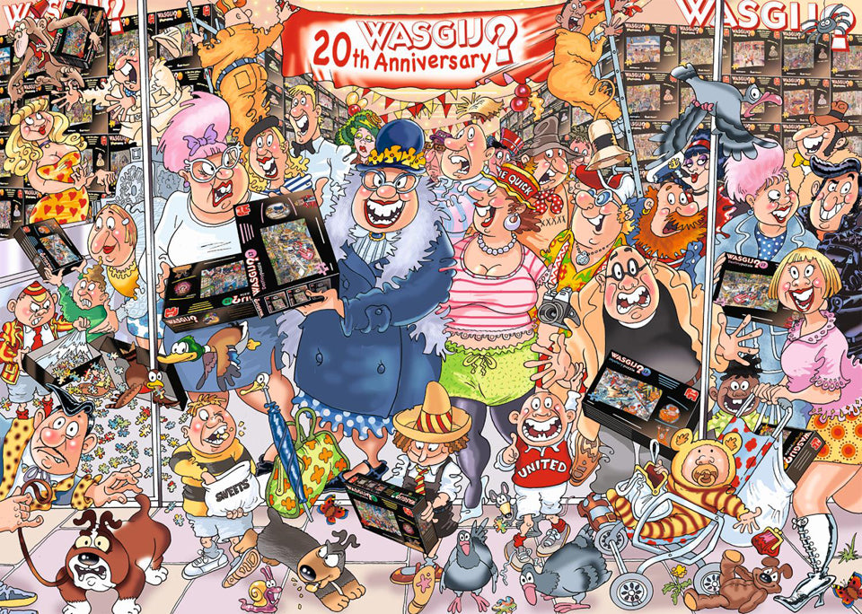 Wasgij Original 27 - The 20th Party Parade! (2x1000 pieces)