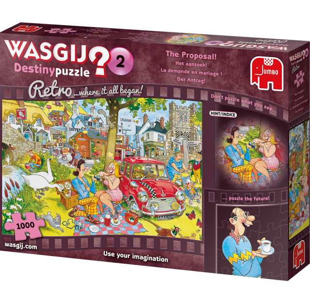 Wasgij Retro Destiny 2 - The Proposal! (1000 pieces)