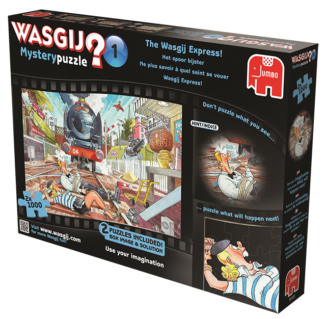 Wasgij Mystery Puzzle Numéro 14 le chien des wasgijville 1000 Piece Jigsaw