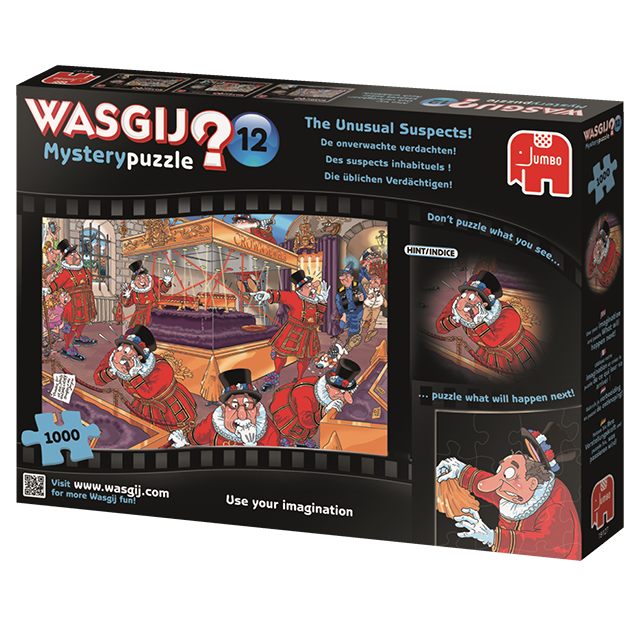 Grabbing a Quick Bite 1000pc–WASGIJ Mystery Puzzle (Sold Out