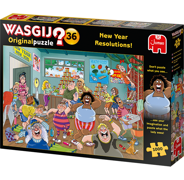 Wasgij Original 36 New Years Resolutions+
