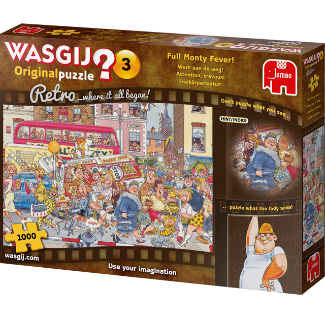 New Toys & Games Wasgij Retro Original 2 Happy Holidays 1000 Piece Puzzle 