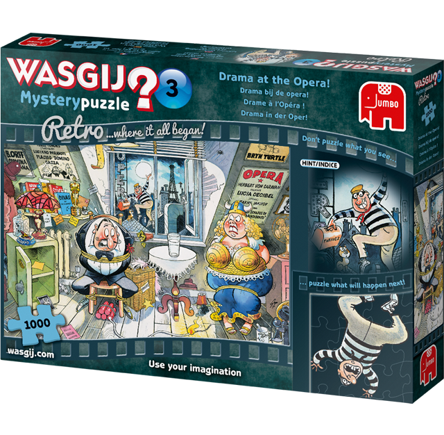 Wasgij Retro Mystery 5 Puzzle for sale online 