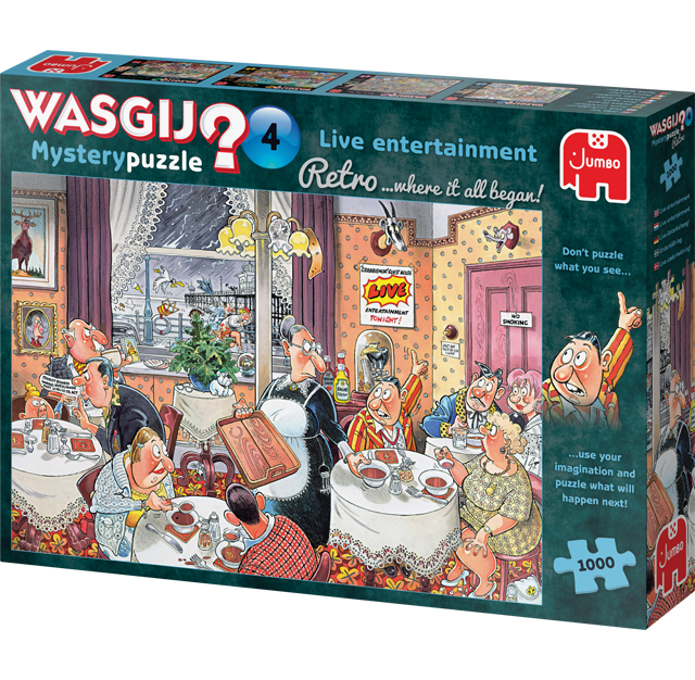 Wasgij Mystery Puzzle attraper une pause 1000 Pièce 