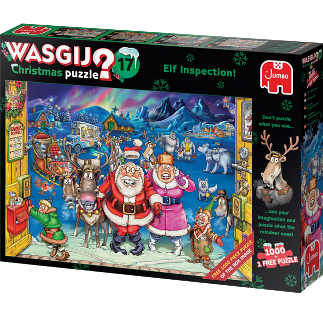 Wasgij Christmas 17 Elf Inspection! Box