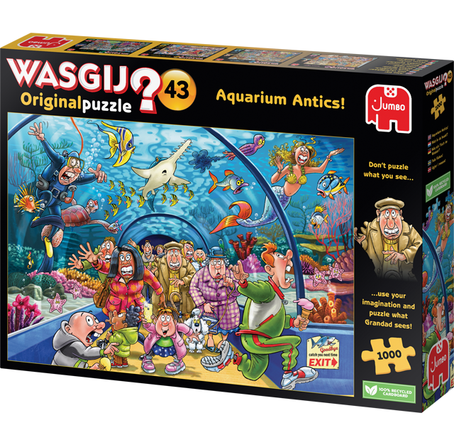 Wasgij, Original 43 - Aquarium Antics
